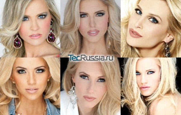 Участницы конкурса «Мисс Америка-2012»