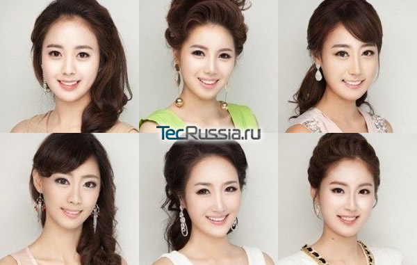 Участницы конкурса «Мисс Корея»