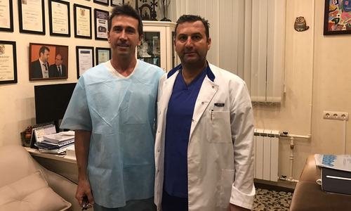 пластические хирурги Тигран Алексанян и Массимилиано Куателла